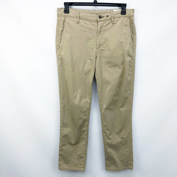 Rag & Bone Mens Slim Fit 2 Stretch Twill Chino Pants 33 x 27 Khaki Cornstalk - Picture 2 of 7